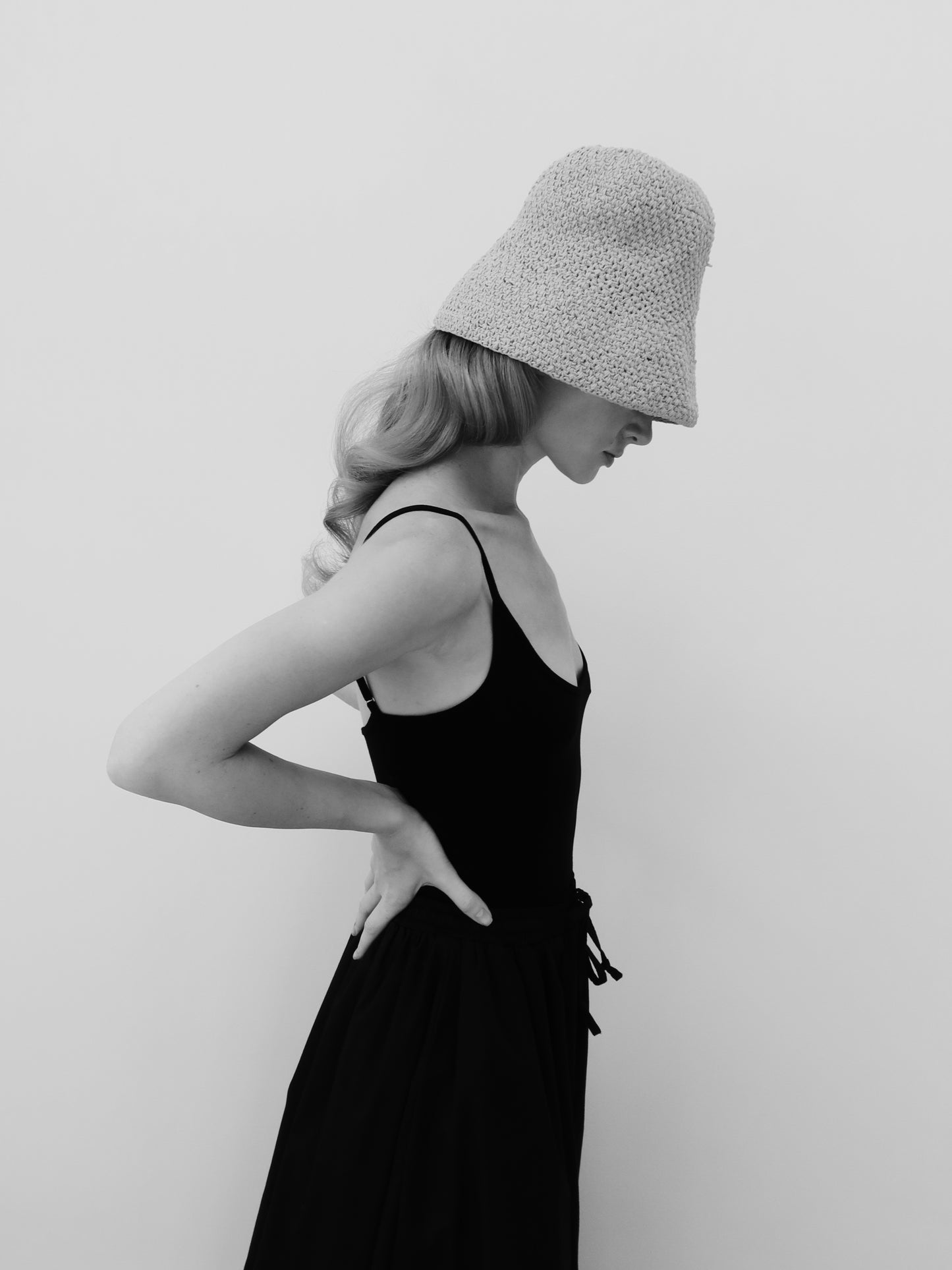 “Leah” bucket crochet hat