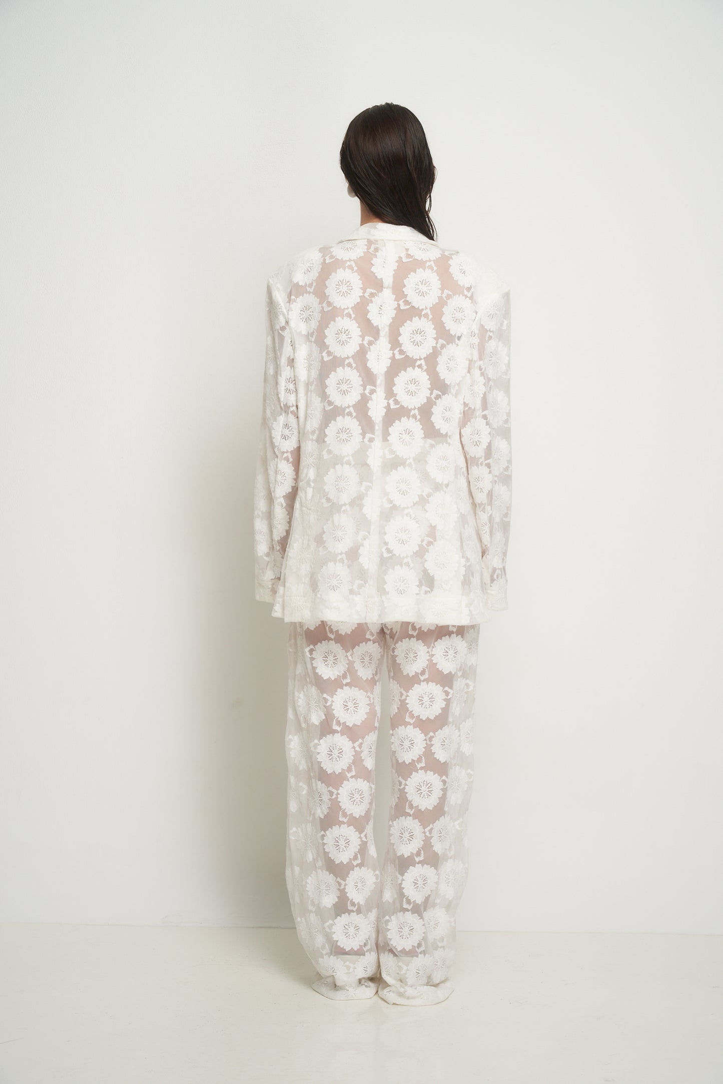 Naked jacket white