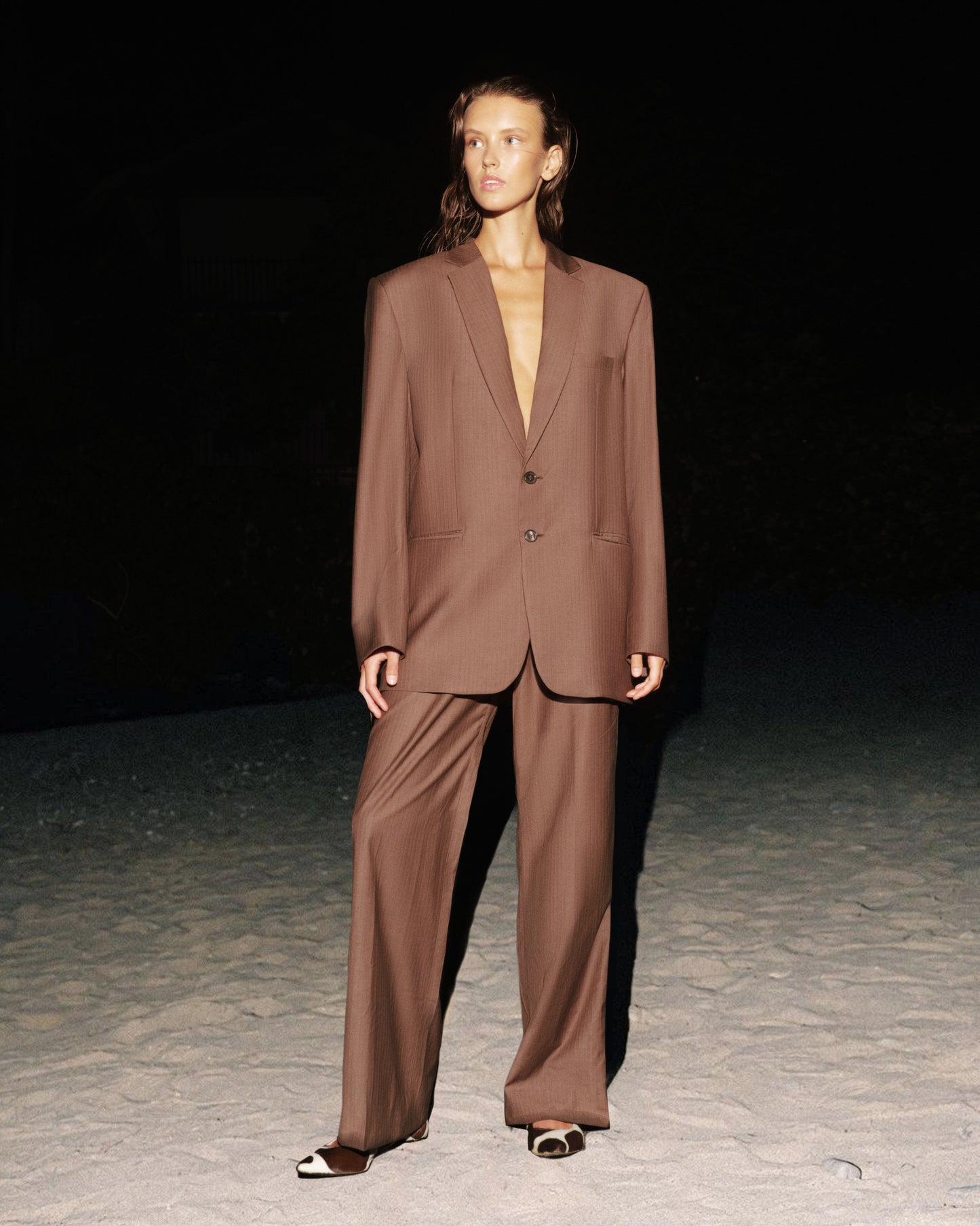 Chocolate suit