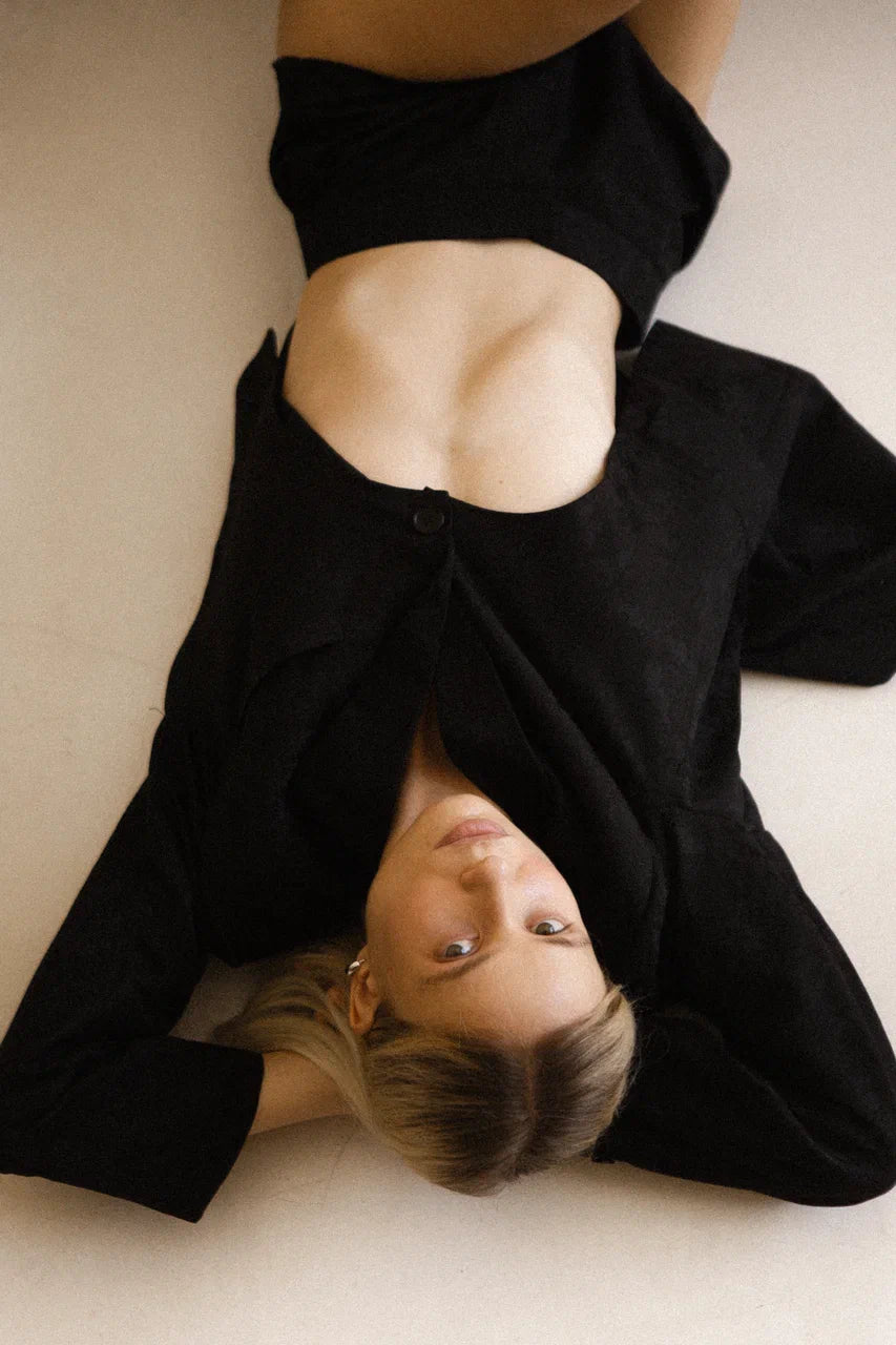 Jacket open belly
