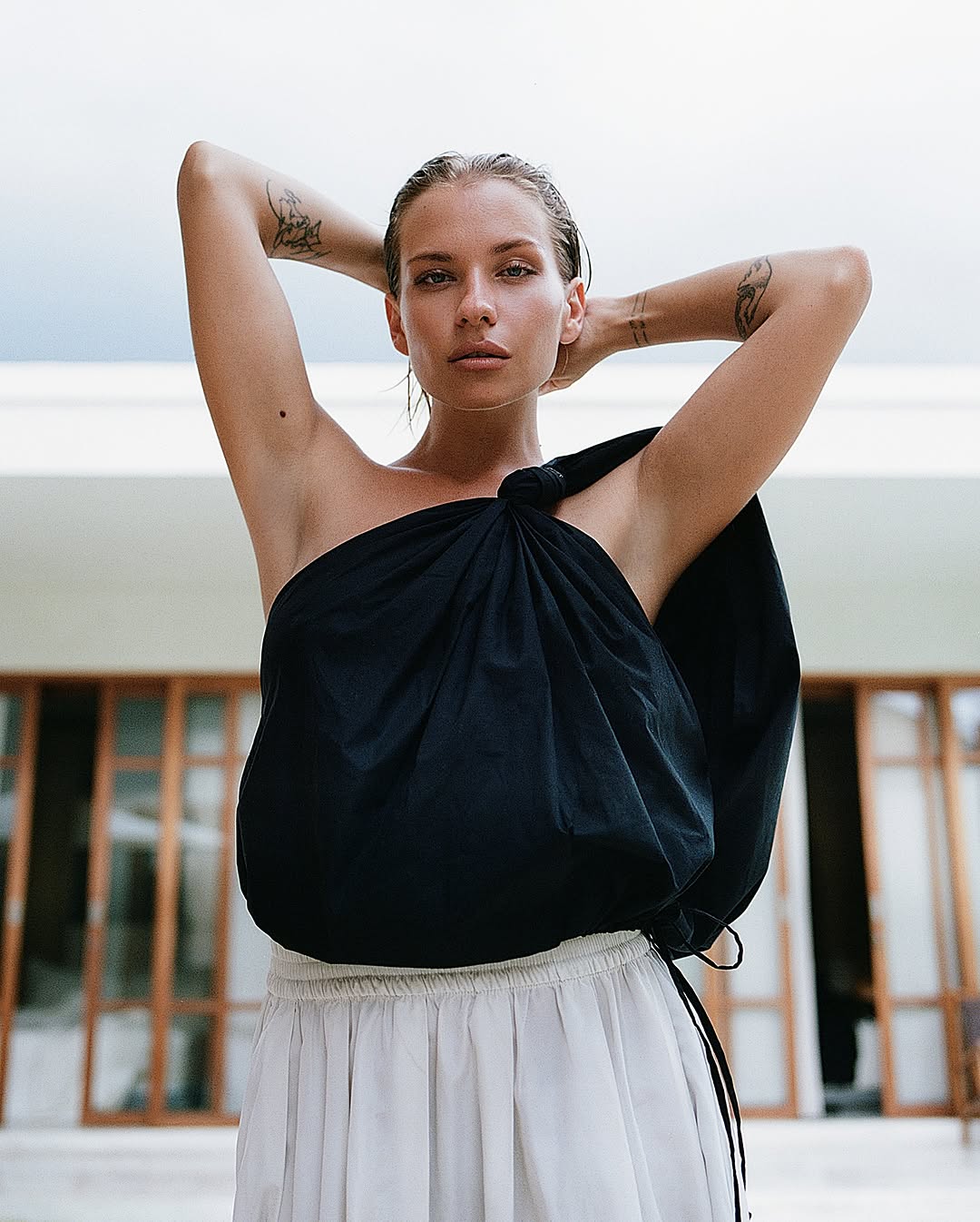 Poplin top