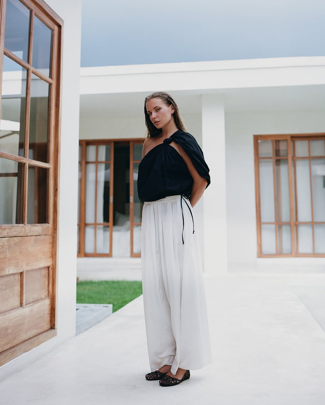Poplin top
