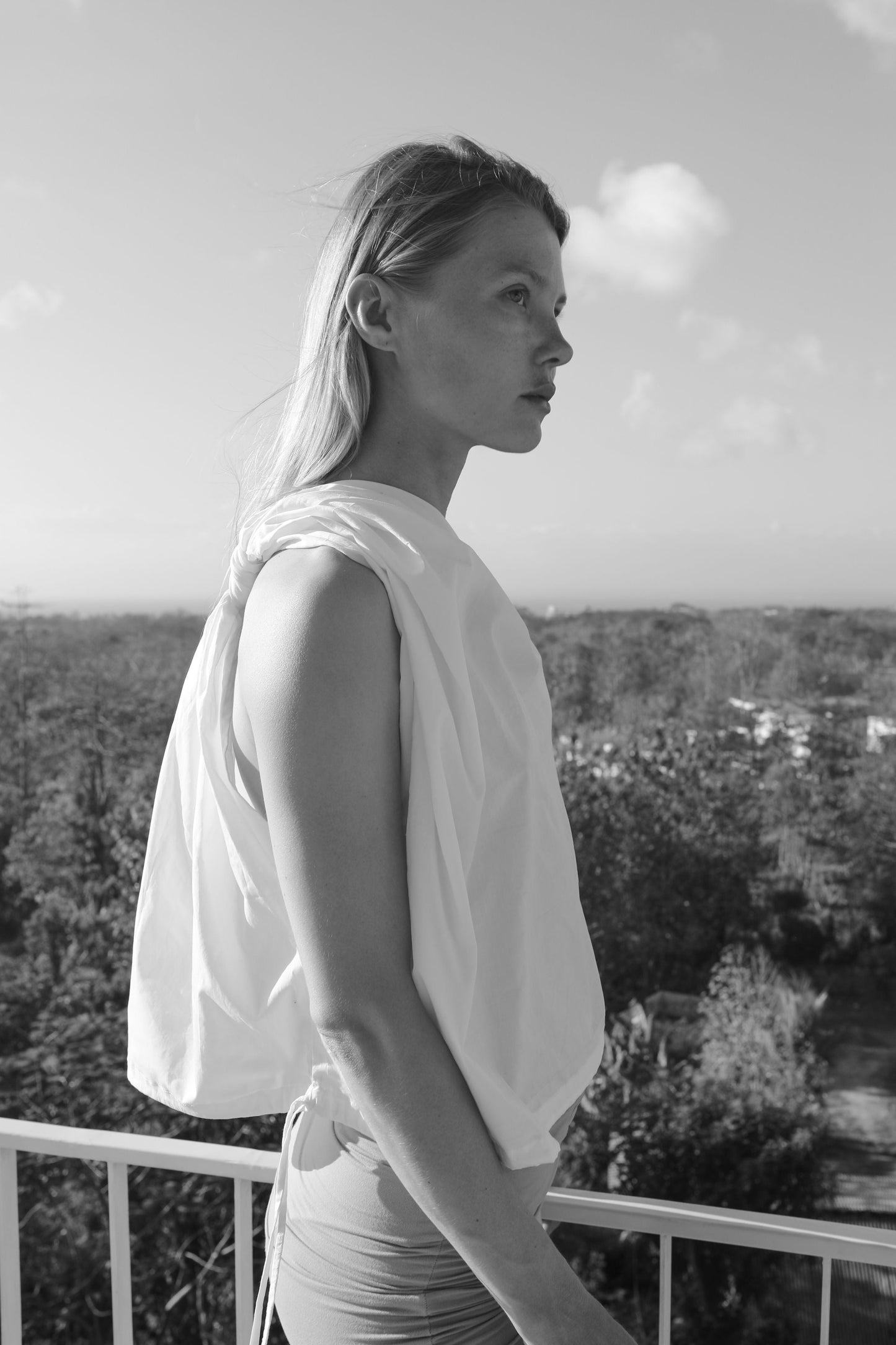 Poplin top