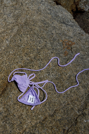 Towel series swimwear / Lilac