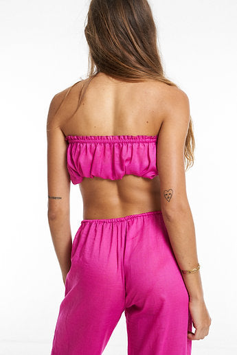 Premium organic cotton Long Pants / Dragonfruit pink