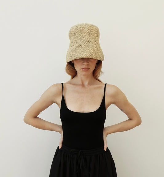 “Leah” bucket crochet hat