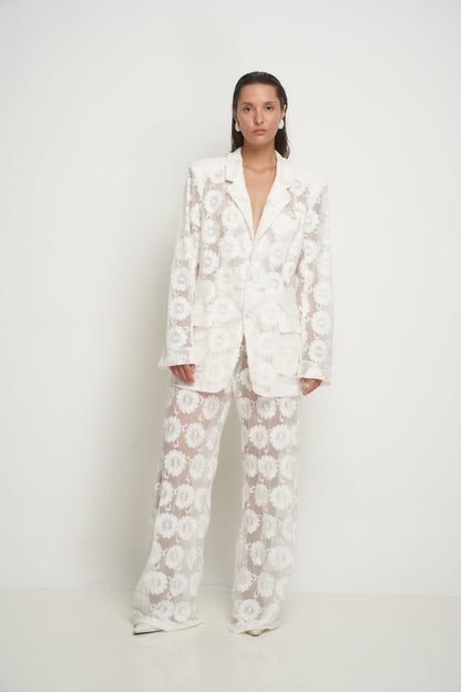 Naked jacket white