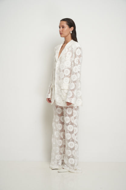 Naked pants white