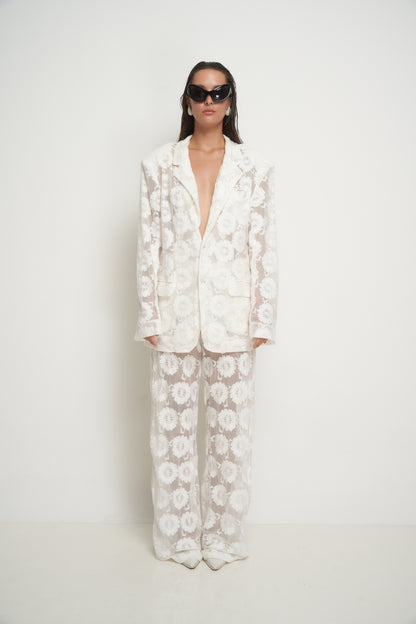 Naked pants white