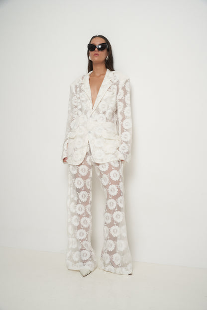 Naked jacket white
