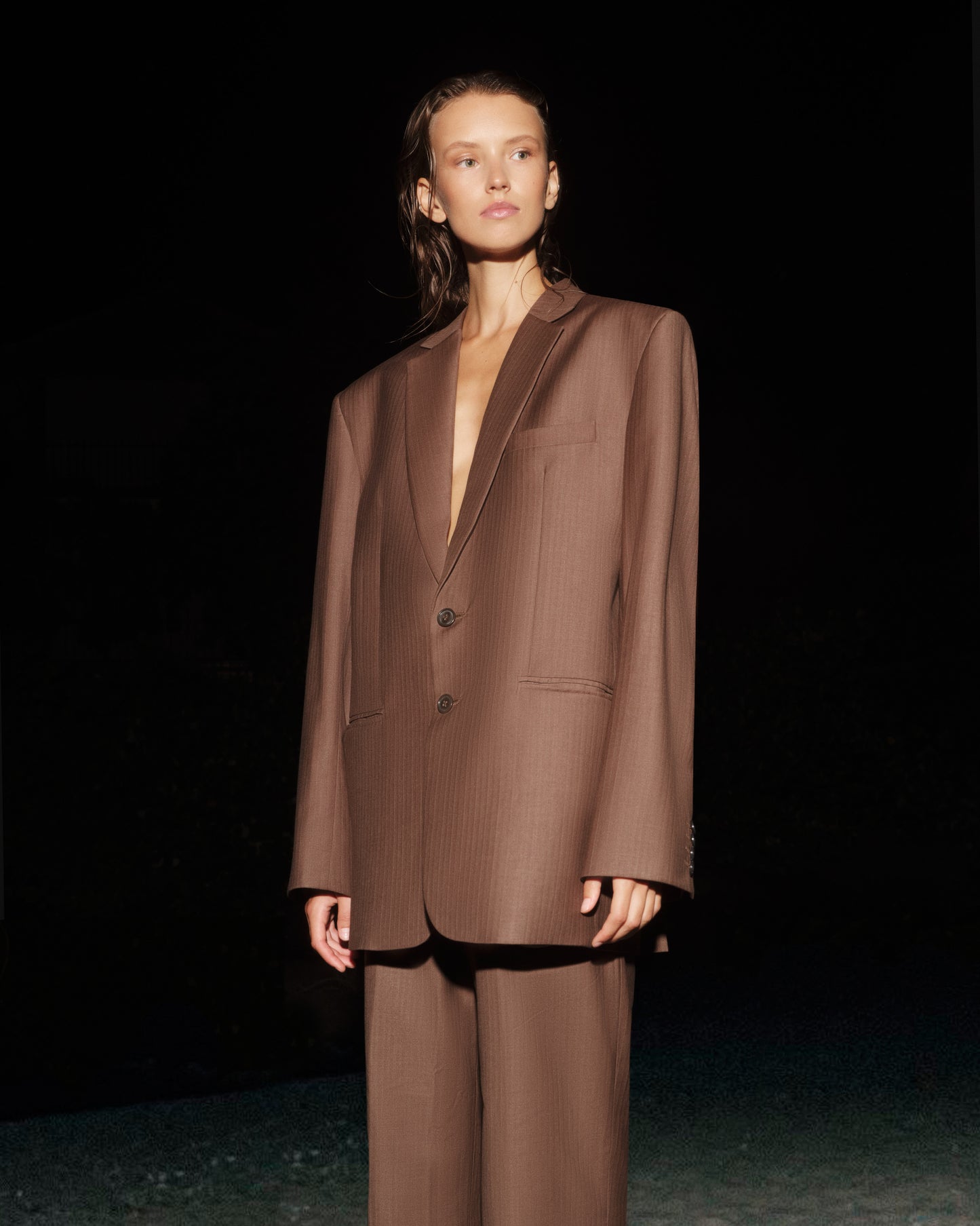 Chocolate suit
