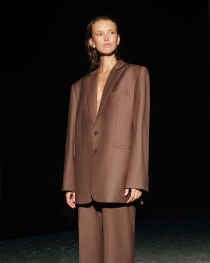 Chocolate suit