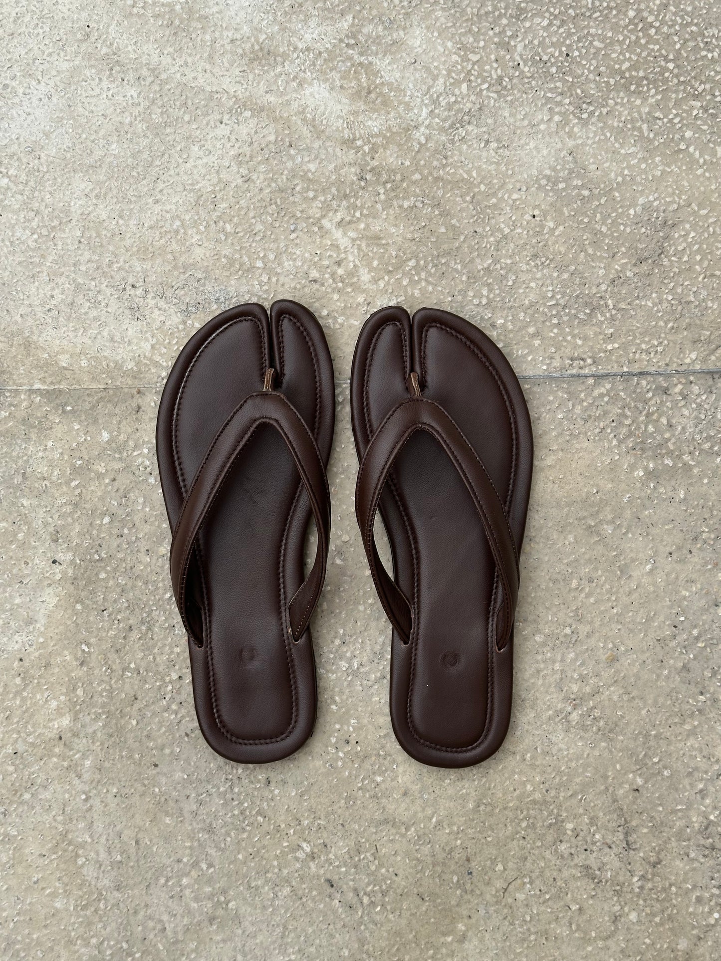 Slippers chocolate