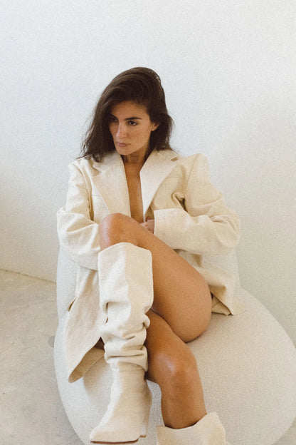 Denim jacket cream
