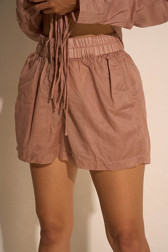 Dusty rose boxer shorts / Organic cotton