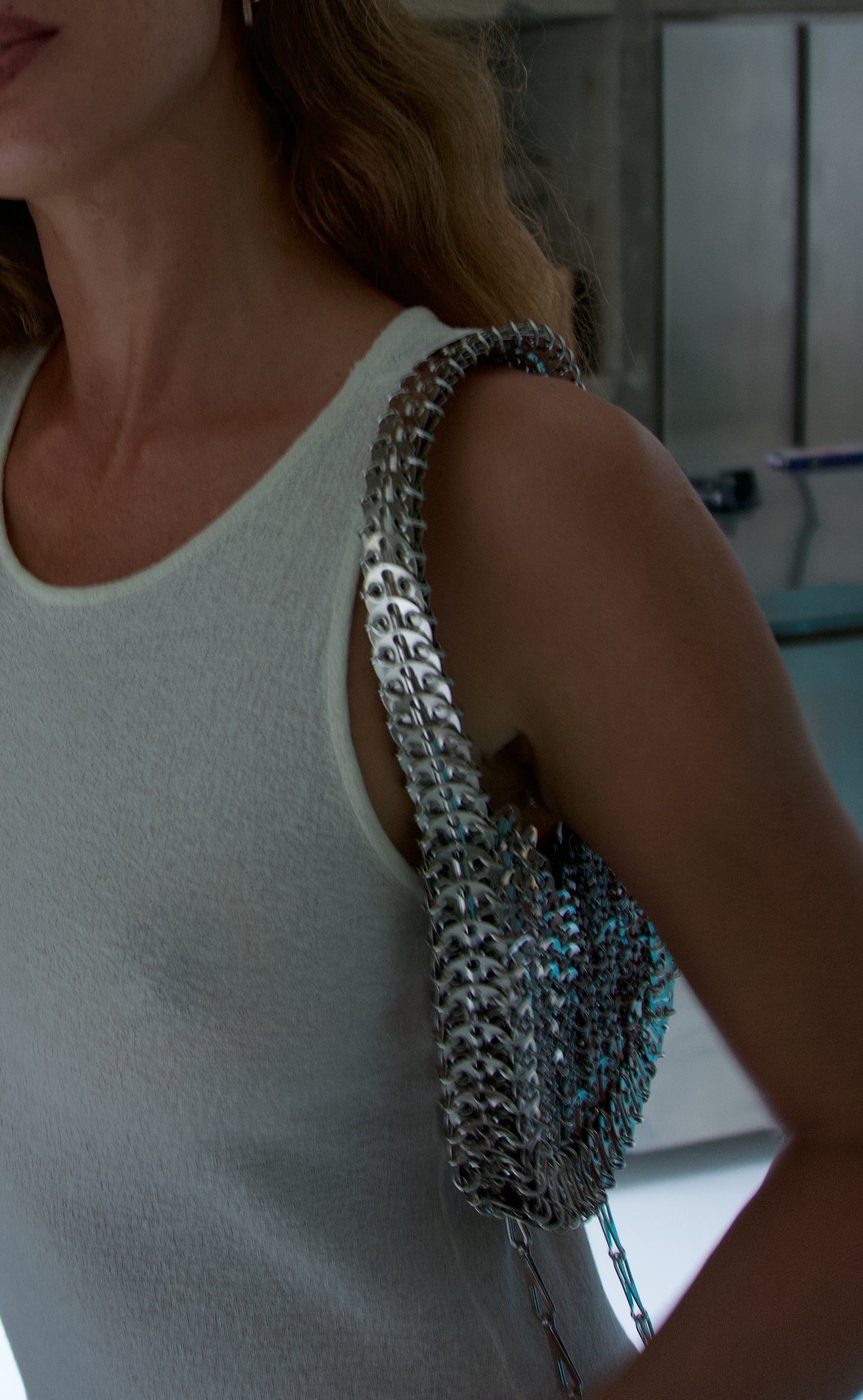 Stainless steel bag AMWAJ