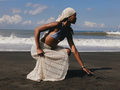 Knitted skirt